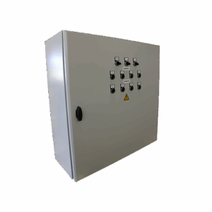 heliport control panel with push button